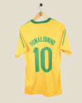 BRAZIL 2010 RONALDINHO HOME SHIRT (S) NIKE