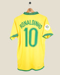BRAZIL 2006 RONALDINHO WC HOME SHIRT (M) NIKE