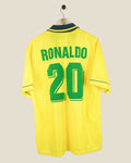 BRAZIL 1994 RONALDO HOME SHIRT (XL) UMBRO