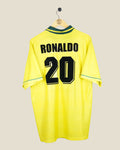 BRAZIL 1994 RONALDO HOME SHIRT (XL) UMBRO