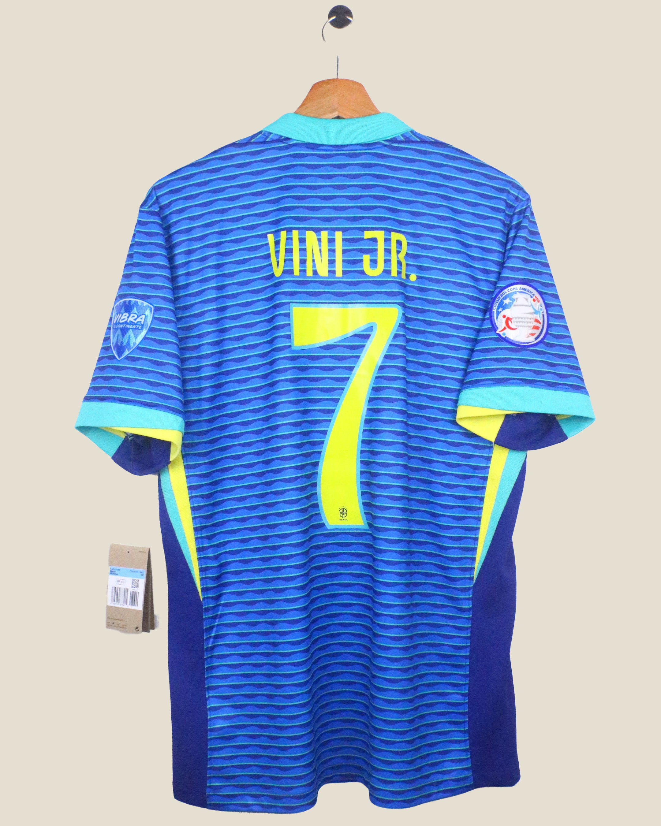 BRAZIL 2024 VINI JR #7 AWAY (M) NIKE