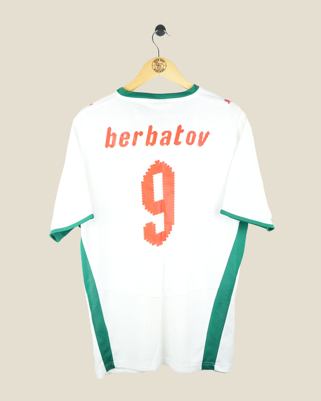 BULGARIA 2008 BERBATOV HOME SHIRT (L) PUMA