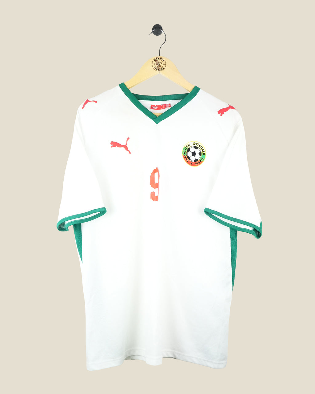 BULGARIA 2008 BERBATOV HOME SHIRT (L) PUMA