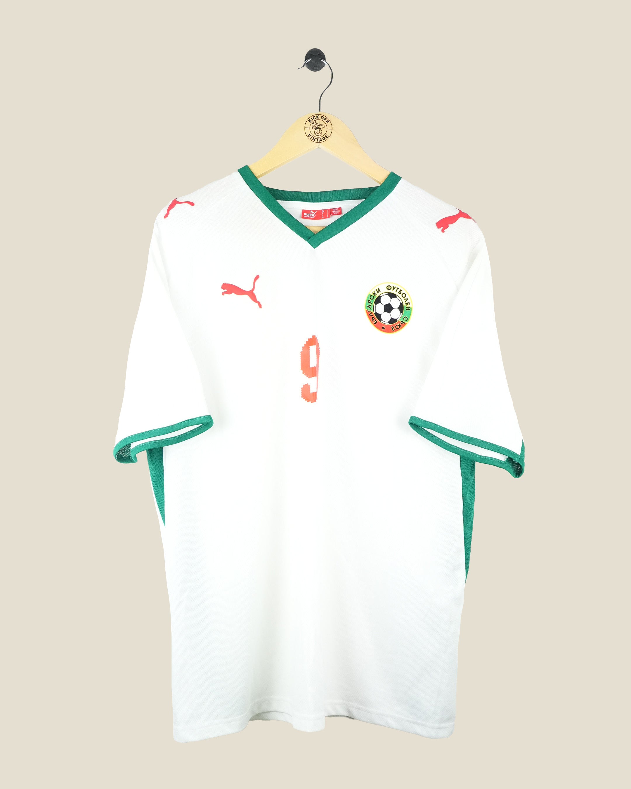 BULGARIA 2008 BERBATOV HOME SHIRT (L) PUMA