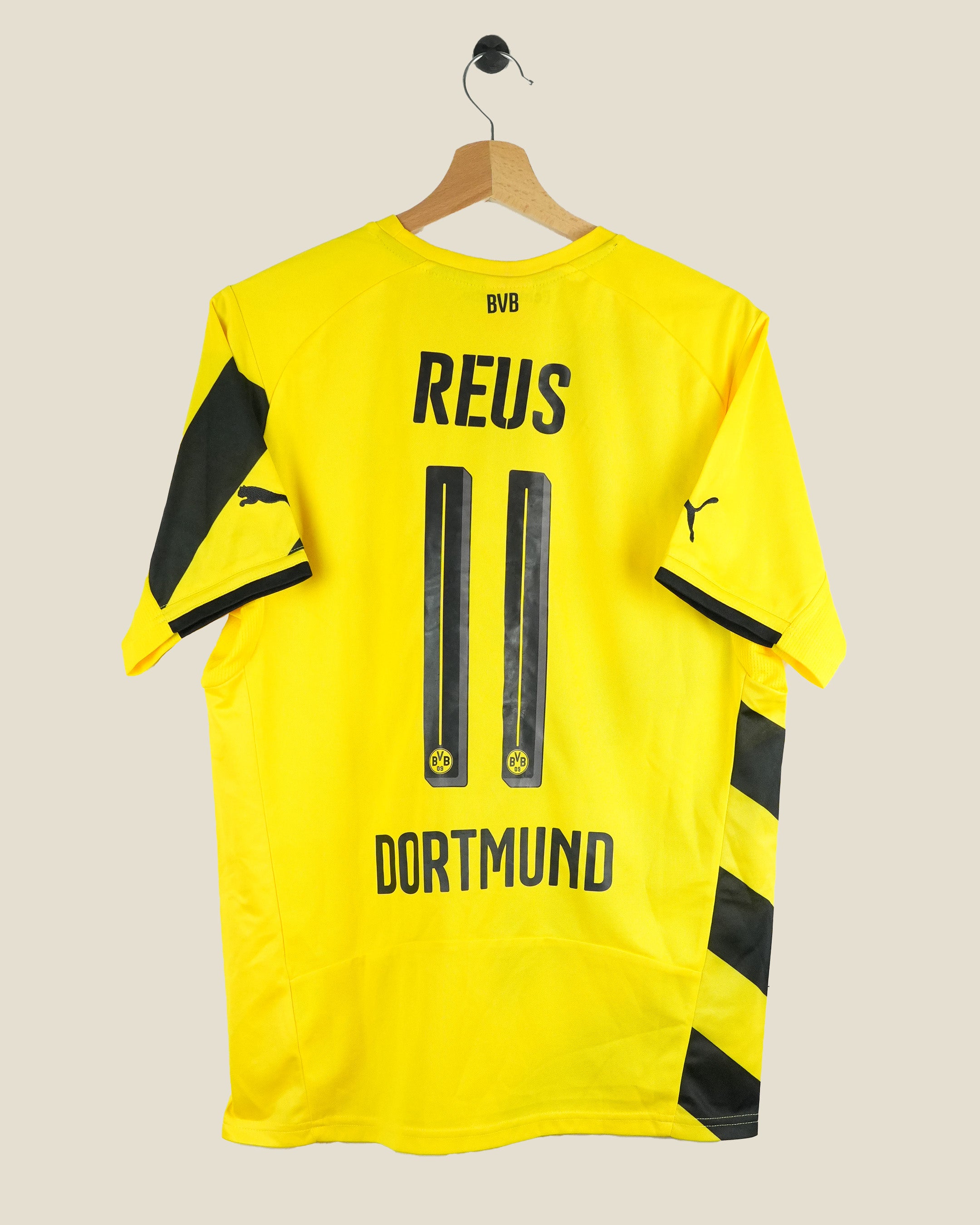 BORUSSIA DORTMUND 2014/15 REUS HOME SHIRT (M) PUMA