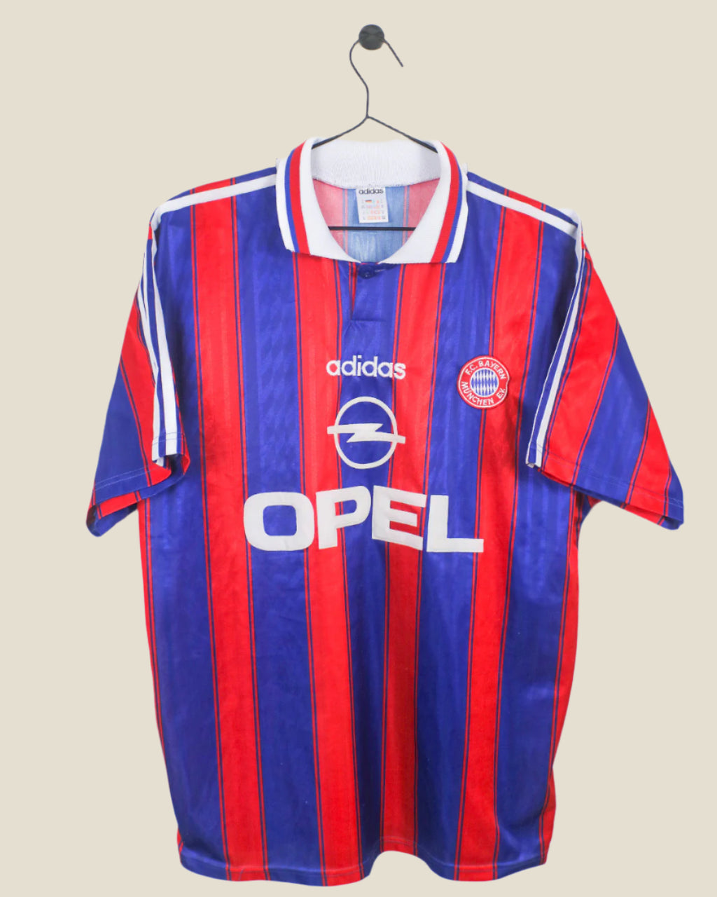 BAYERN MUNICH 1995/97 HOME SHIRT (M) ADIDAS