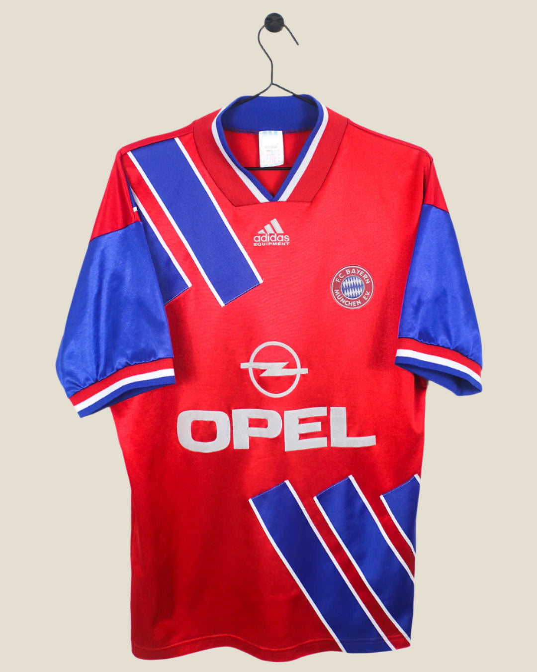 BAYERN MUNICH 1993/95 HOME SHIRT (M) ADIDAS