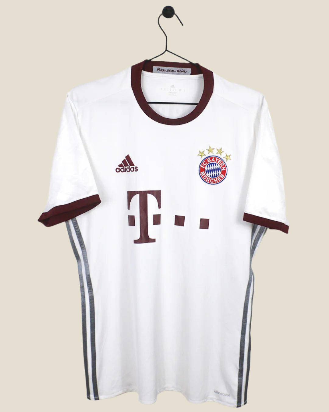 BAYERN MUNICH 2016/17 ROBBEN THIRD SHIRT (M) ADIDAS