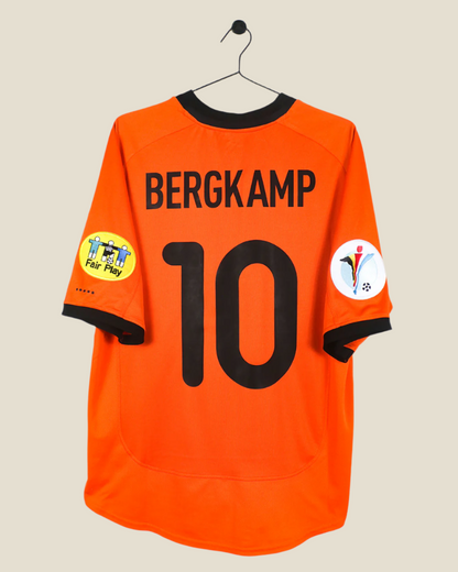 NETHERLANDS 2000 BERGKAMP #10 HOME (L) NIKE