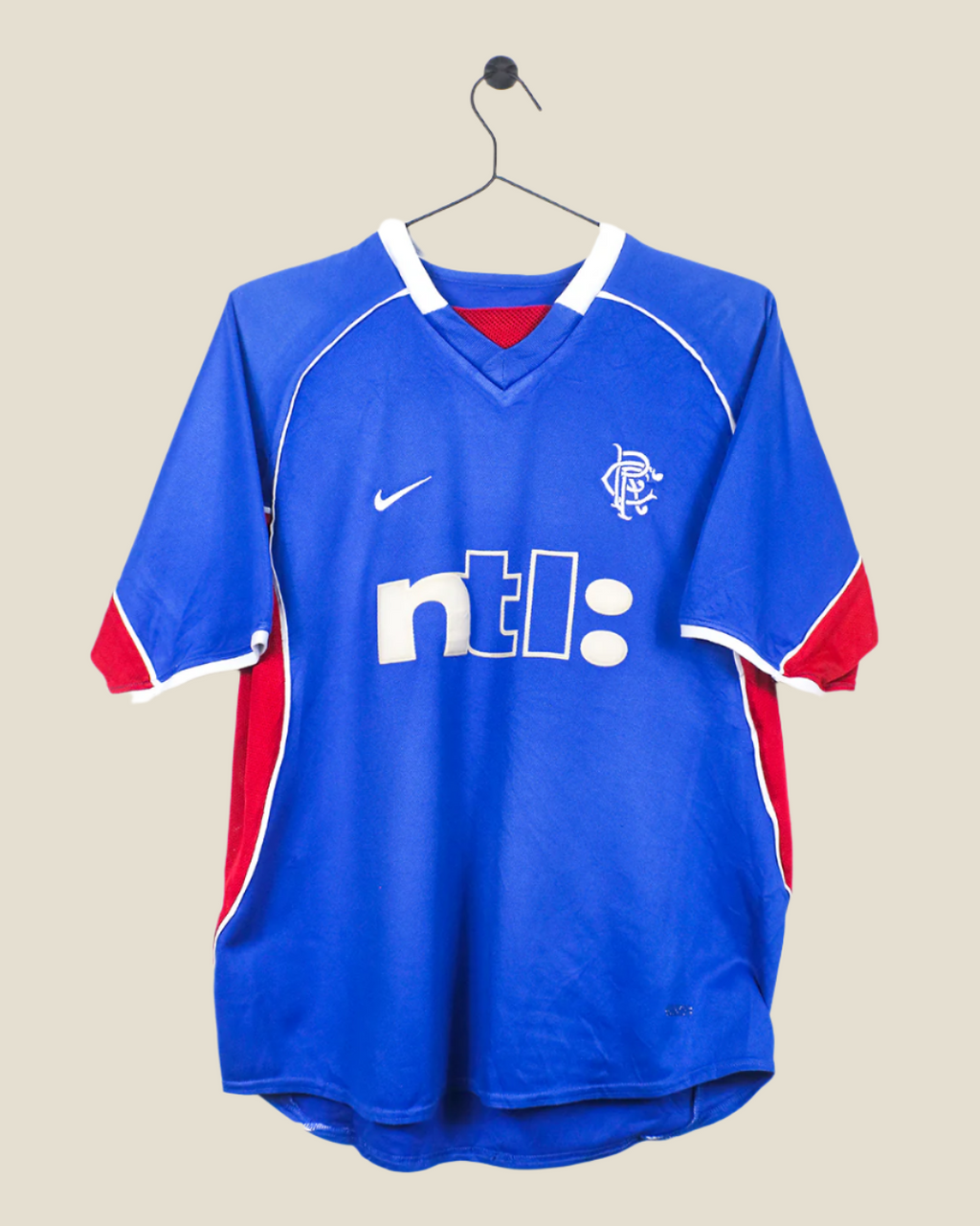 RANGERS 2001/02 HOME SHIRT (S) NIKE