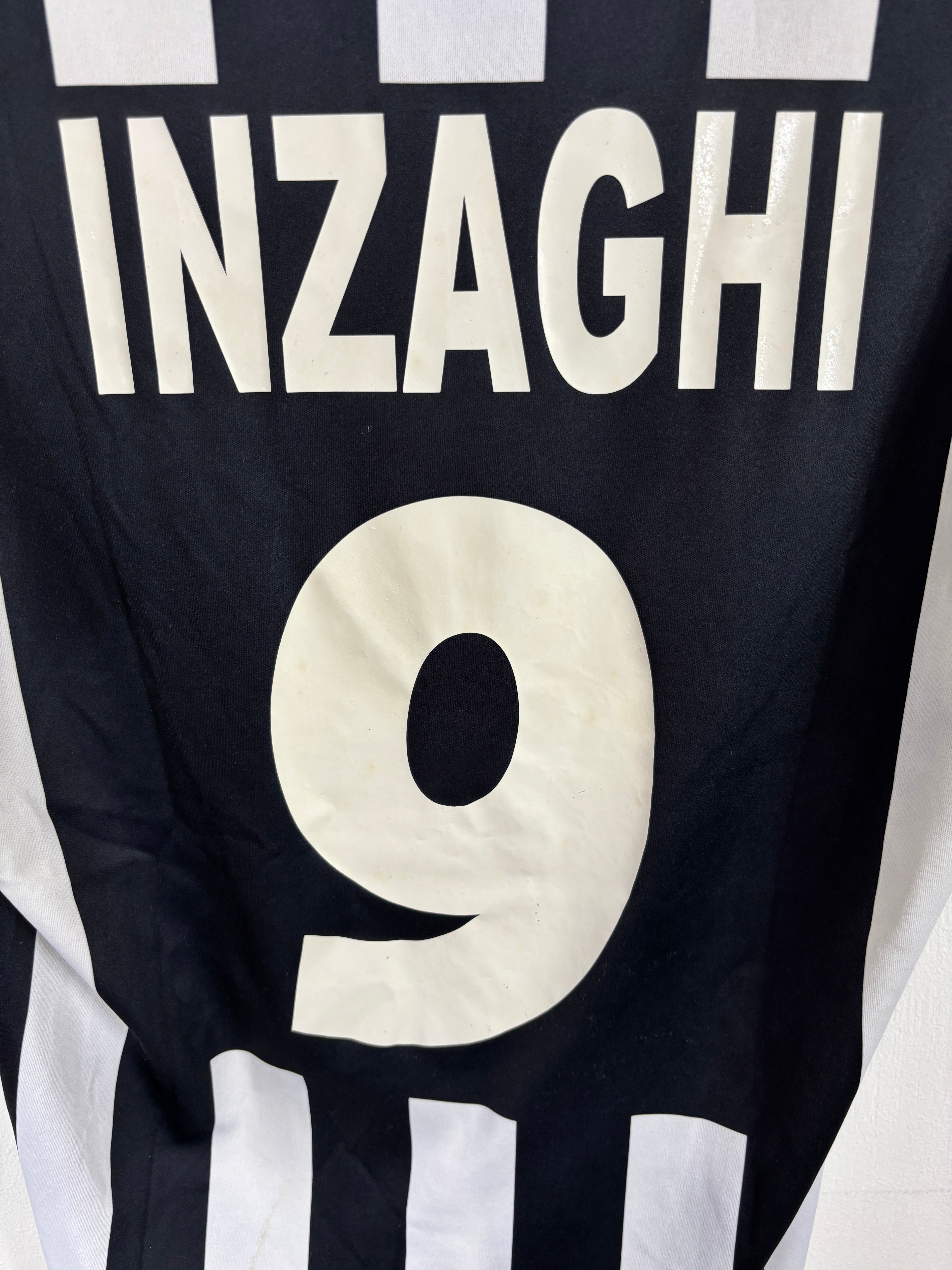 JUVENTUS 1999/00 INZAGHI #9 HOME SHIRT (S) KAPPA