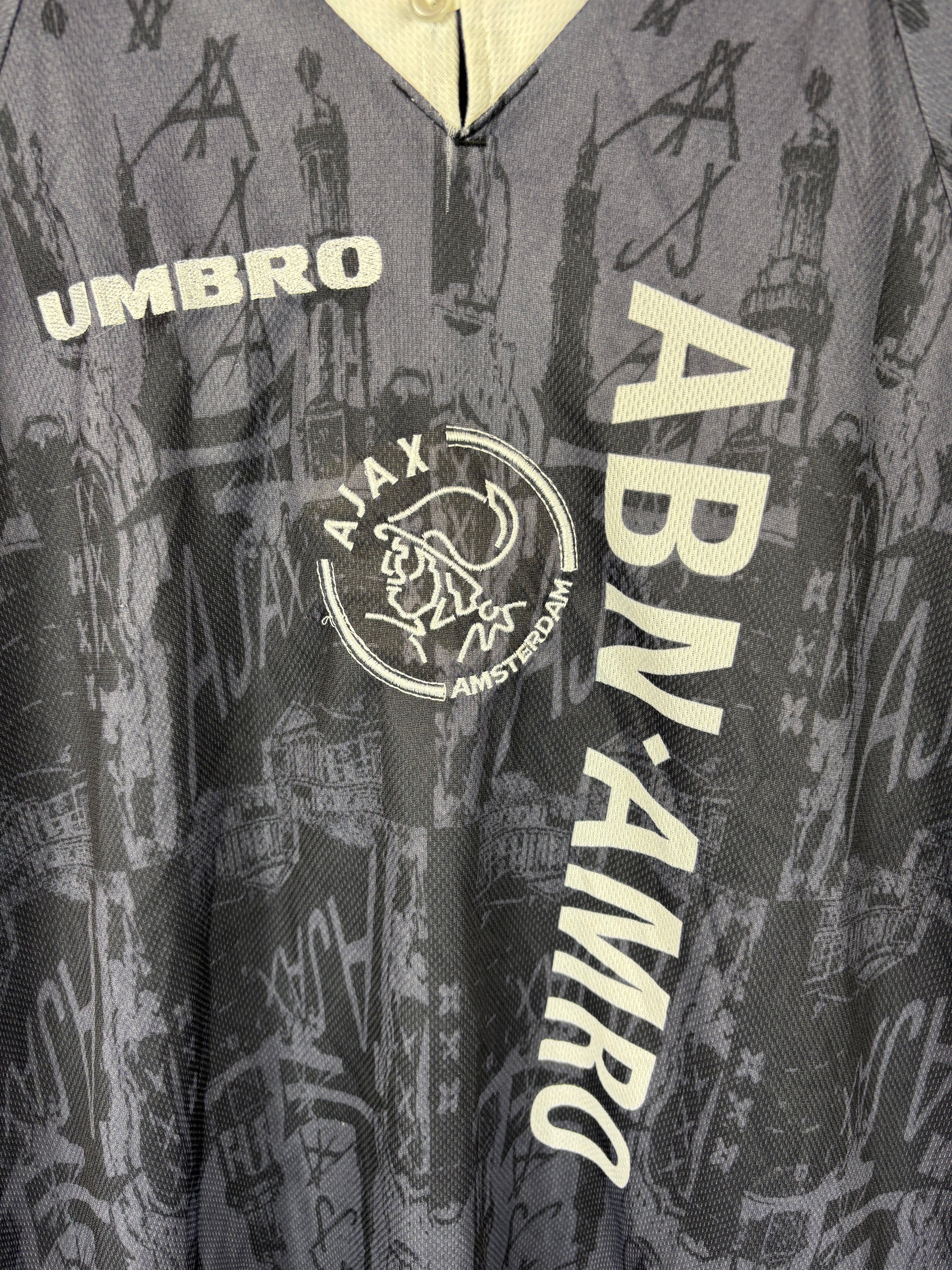 AJAX 1996/97 AWAY SHIRT (XL) UMBRO