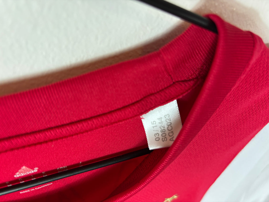 AJAX 2015/16 KLAASEN #10 CRUIJFF TRIBUTE HOME SHIRT (M) ADIDAS