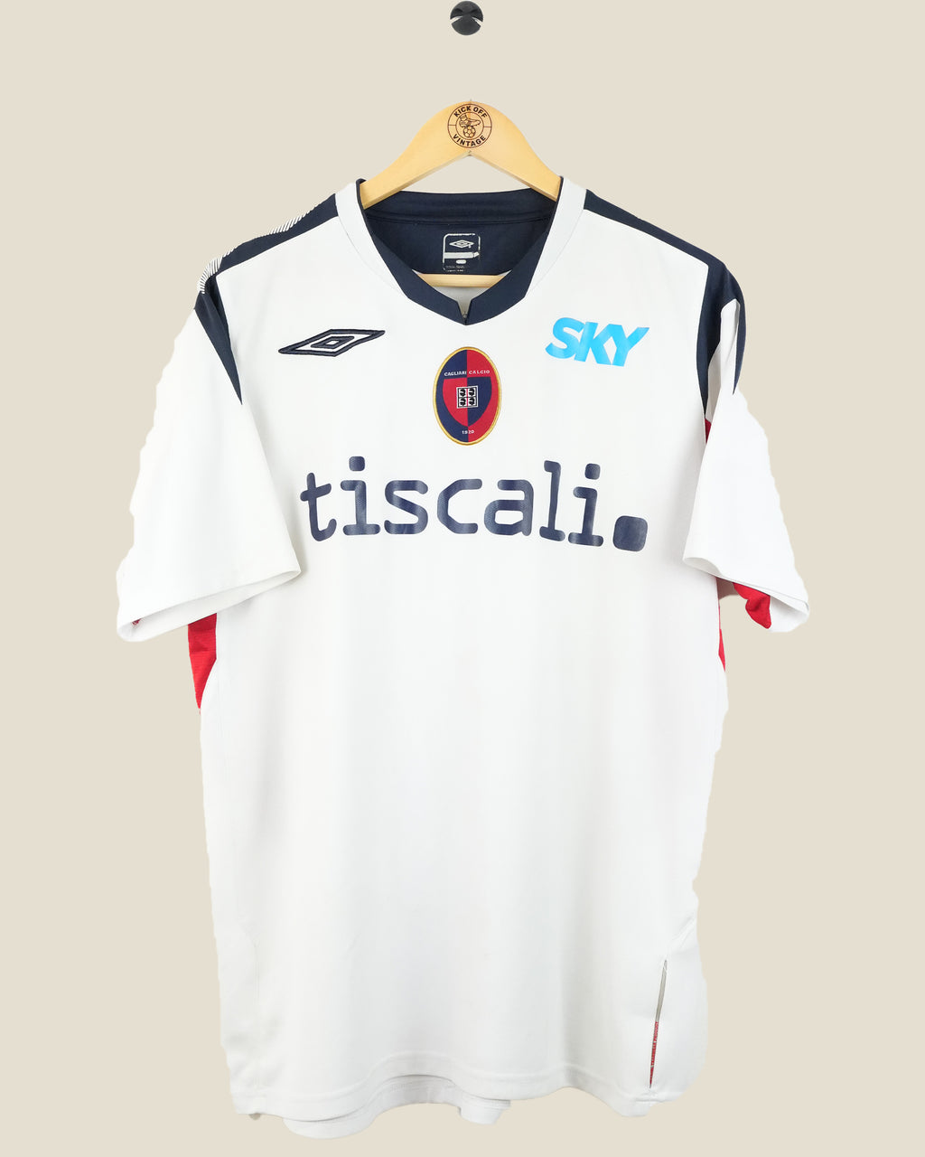 CAGLIARI CALCIO 2007/08 AWAY (L) UMBRO