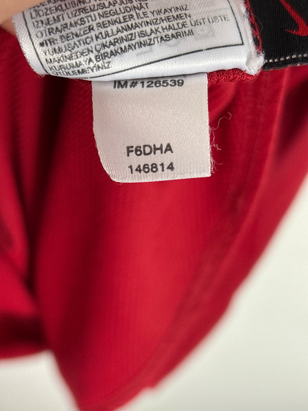 MANCHESTER UNITED 2006/07 RONALDO #7 HOME SHIRT (M) NIKE