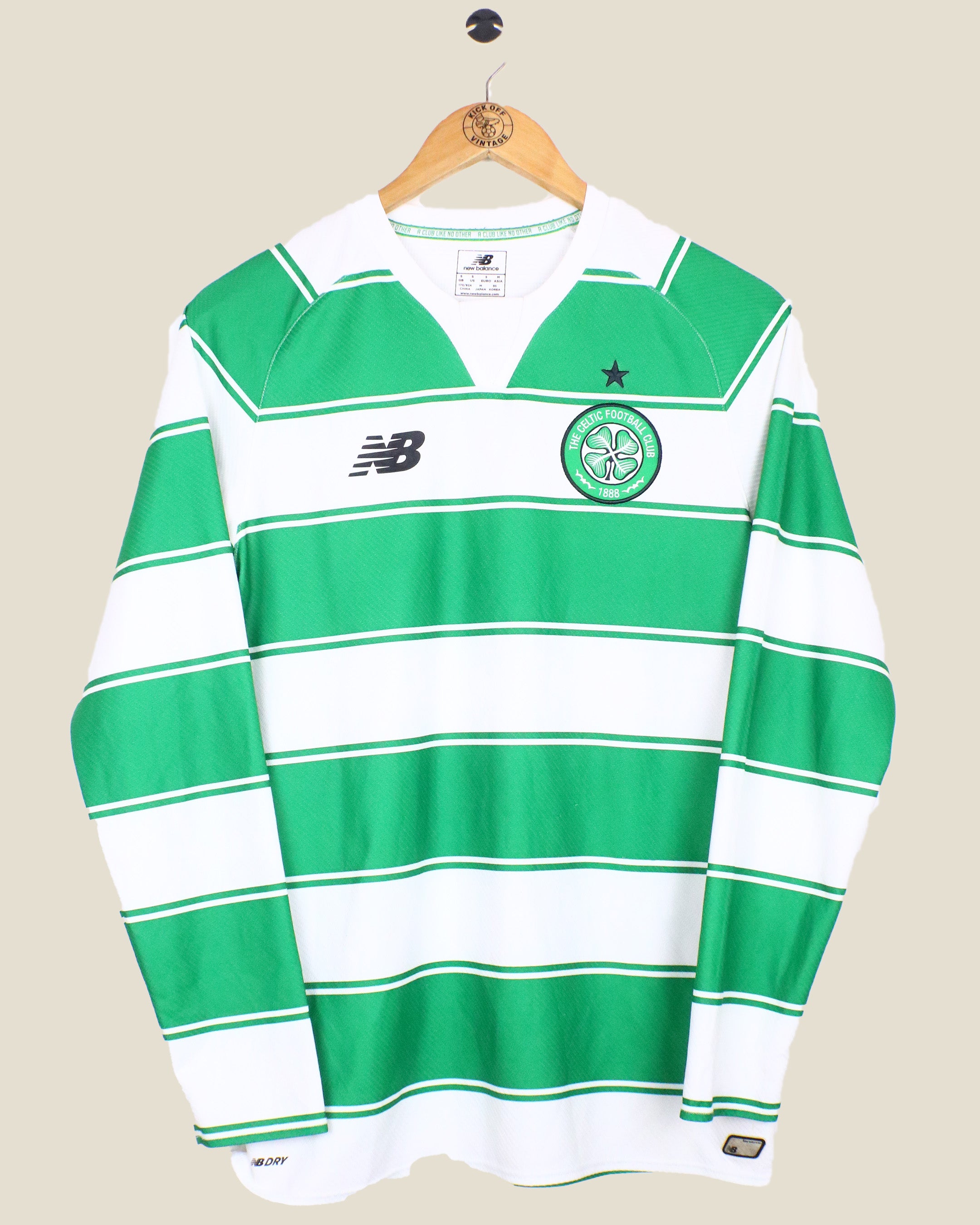 CELTIC 2015/16 HOME L/S (S) NEW BALANCE