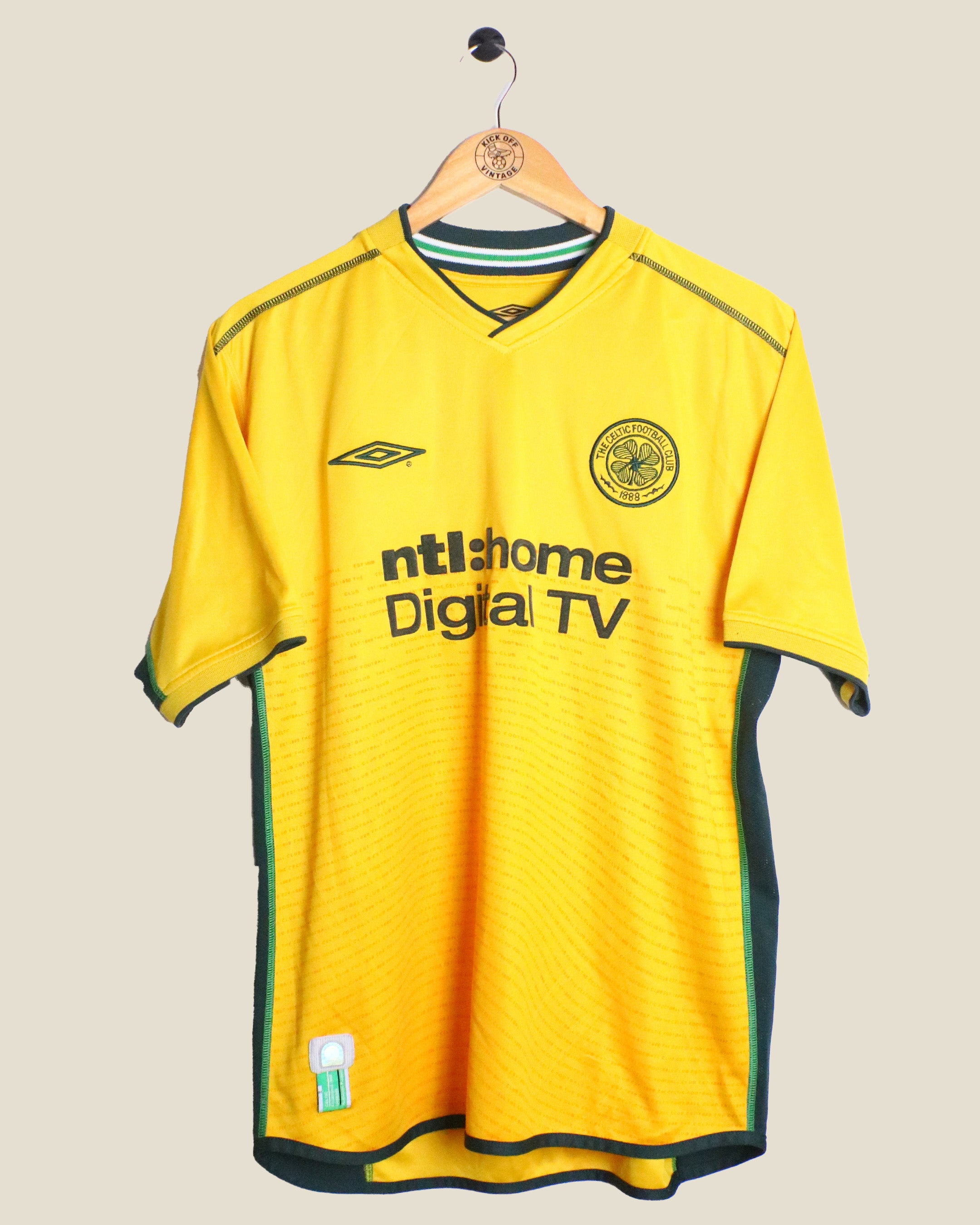 CELTIC 2002/03 LARSSON AWAY (M) UMBRO