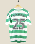 CELTIC 2007/08 NAKAMURA HOME UCL SHIRT (M) NIKE