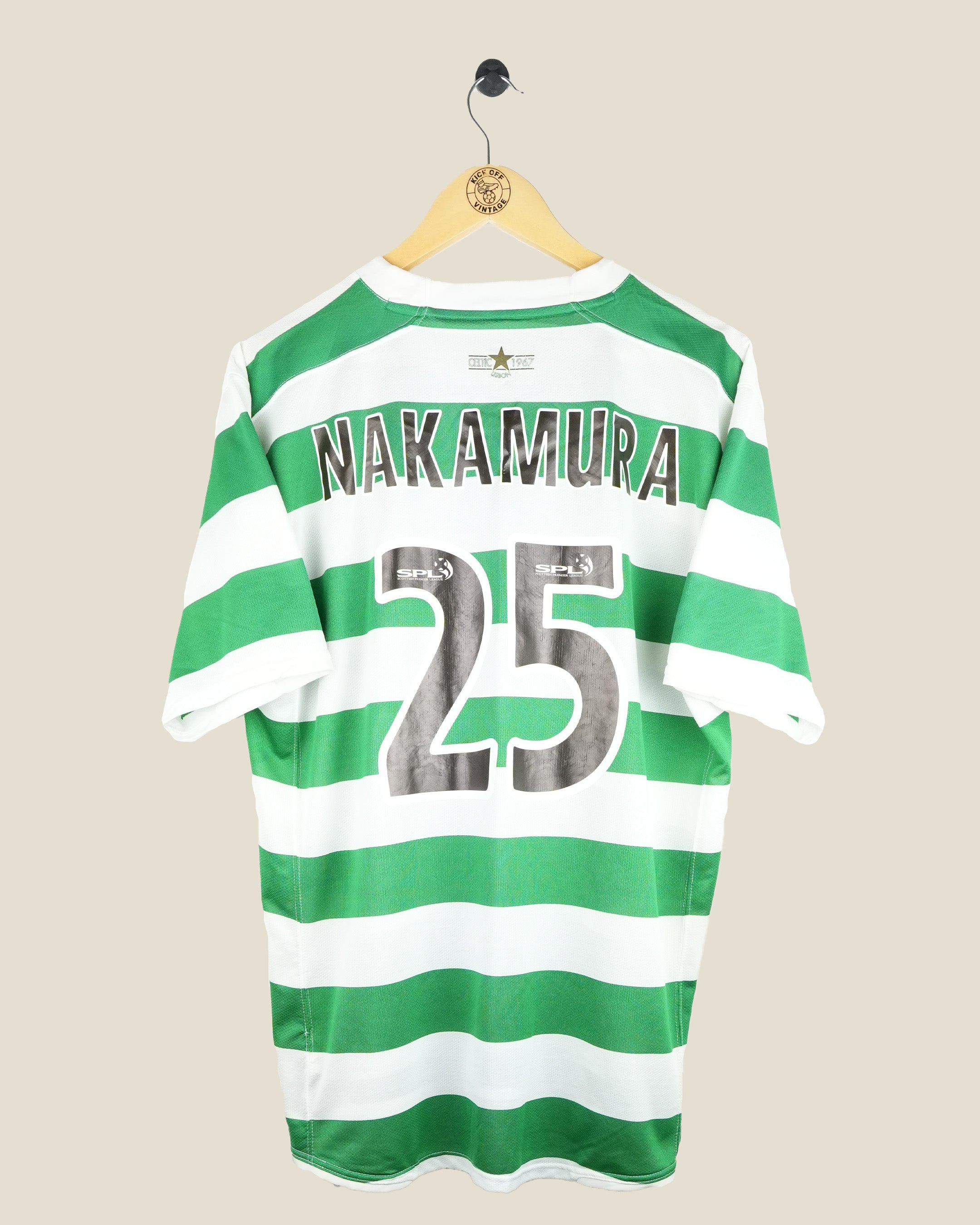 CELTIC 2007/08 NAKAMURA HOME SHIRT (XL) NIKE