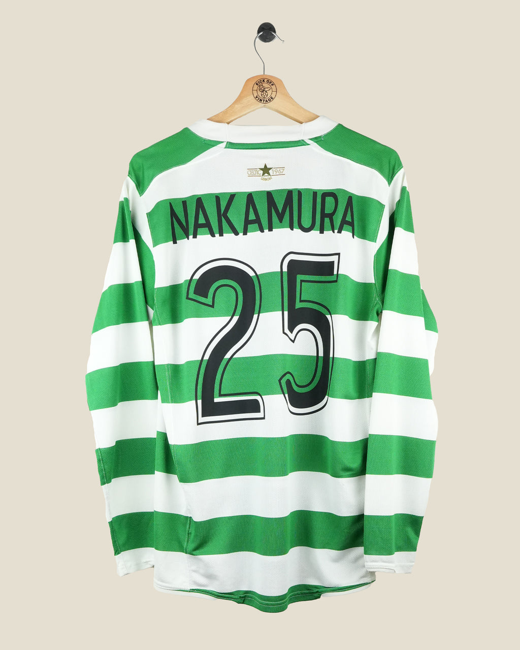CELTIC 2007/08 NAKAMURA HOME L/S (M) NIKE