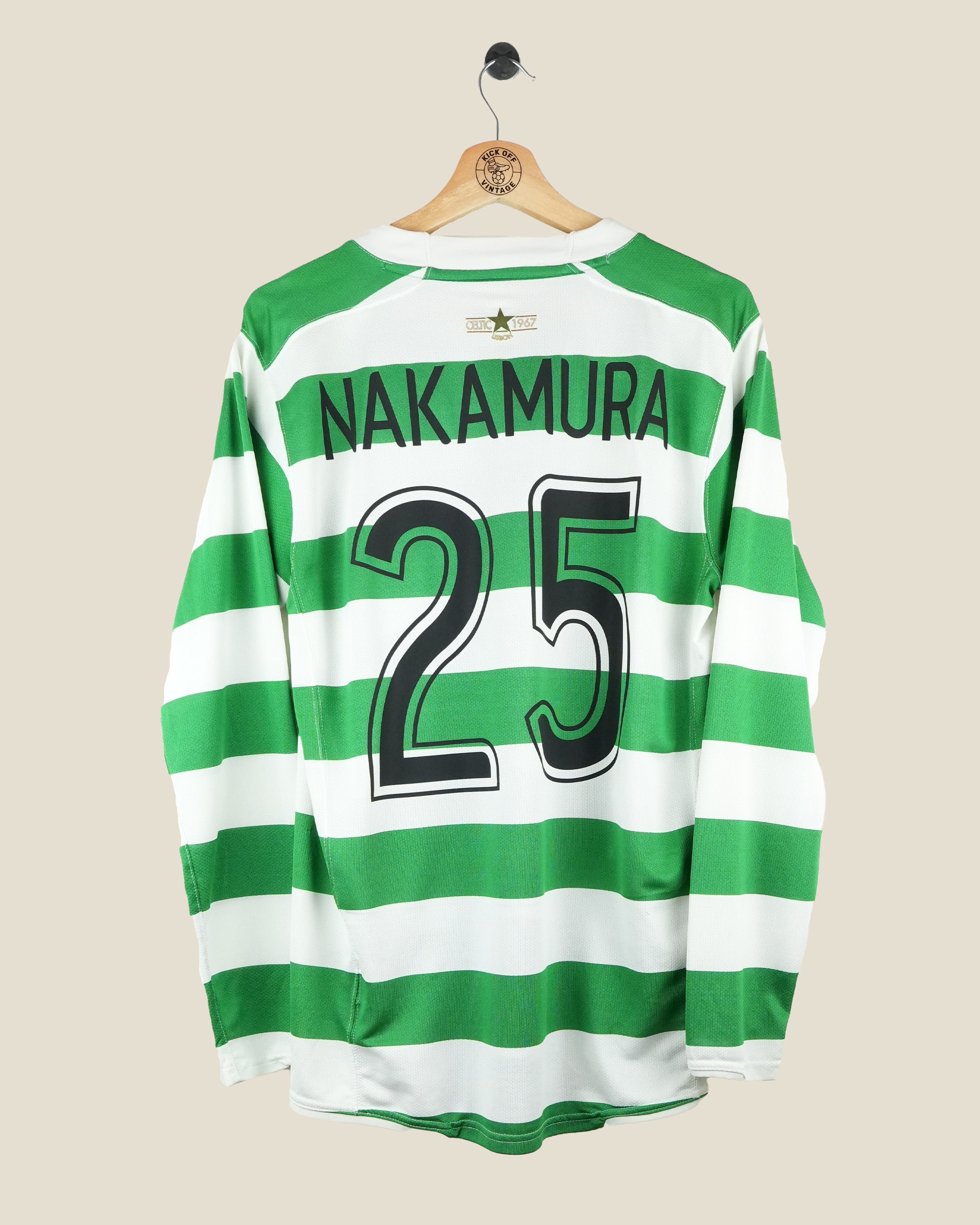 CELTIC 2007/08 NAKAMURA HOME L/S (M) NIKE