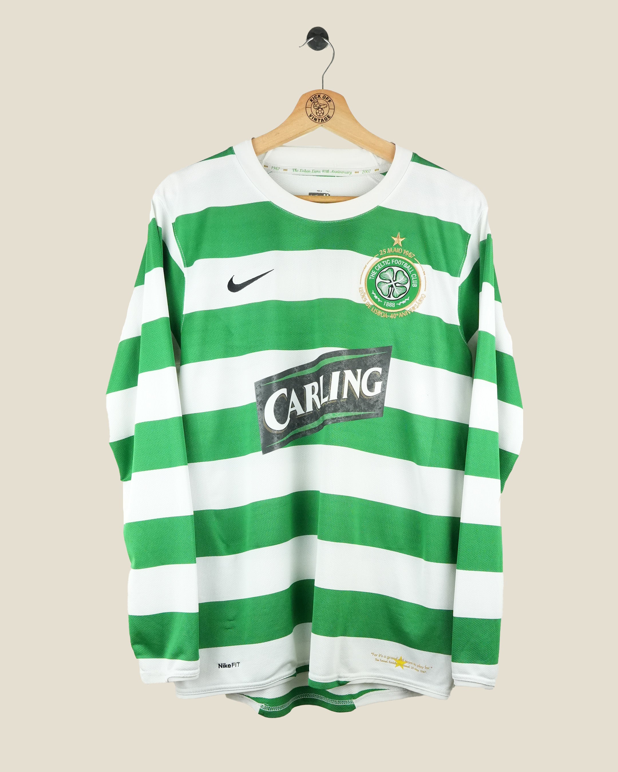 CELTIC 2007/08 NAKAMURA HOME L/S (M) NIKE