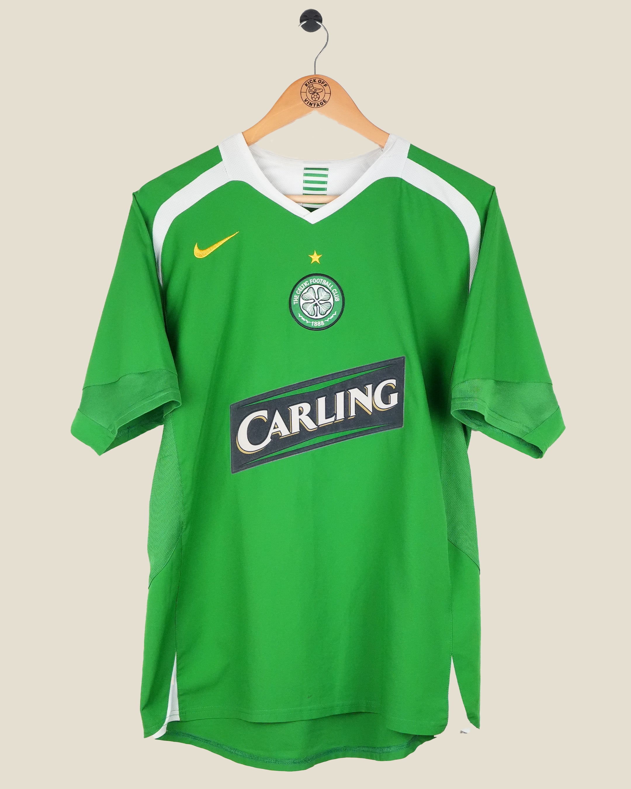 CELTIC 2005/06 THOMPSON AWAY SHIRT (M) NIKE