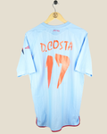 CELTA DE VIGO 2007/08 DIEGO COSTA HOME SHIRT (M) UMBRO
