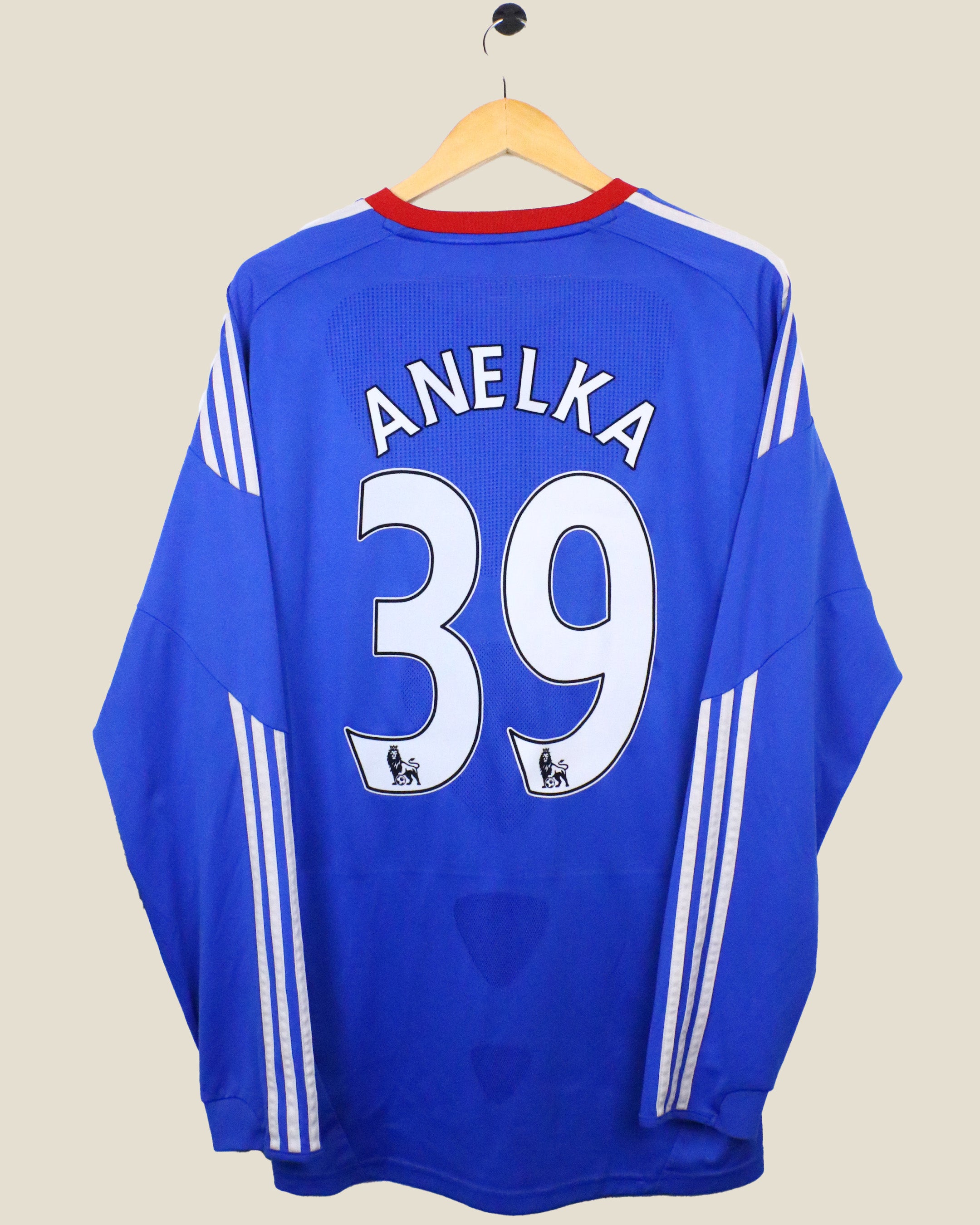 CHELSEA 2010/11 ANELKA #39 HOME L/S (L) ADIDAS