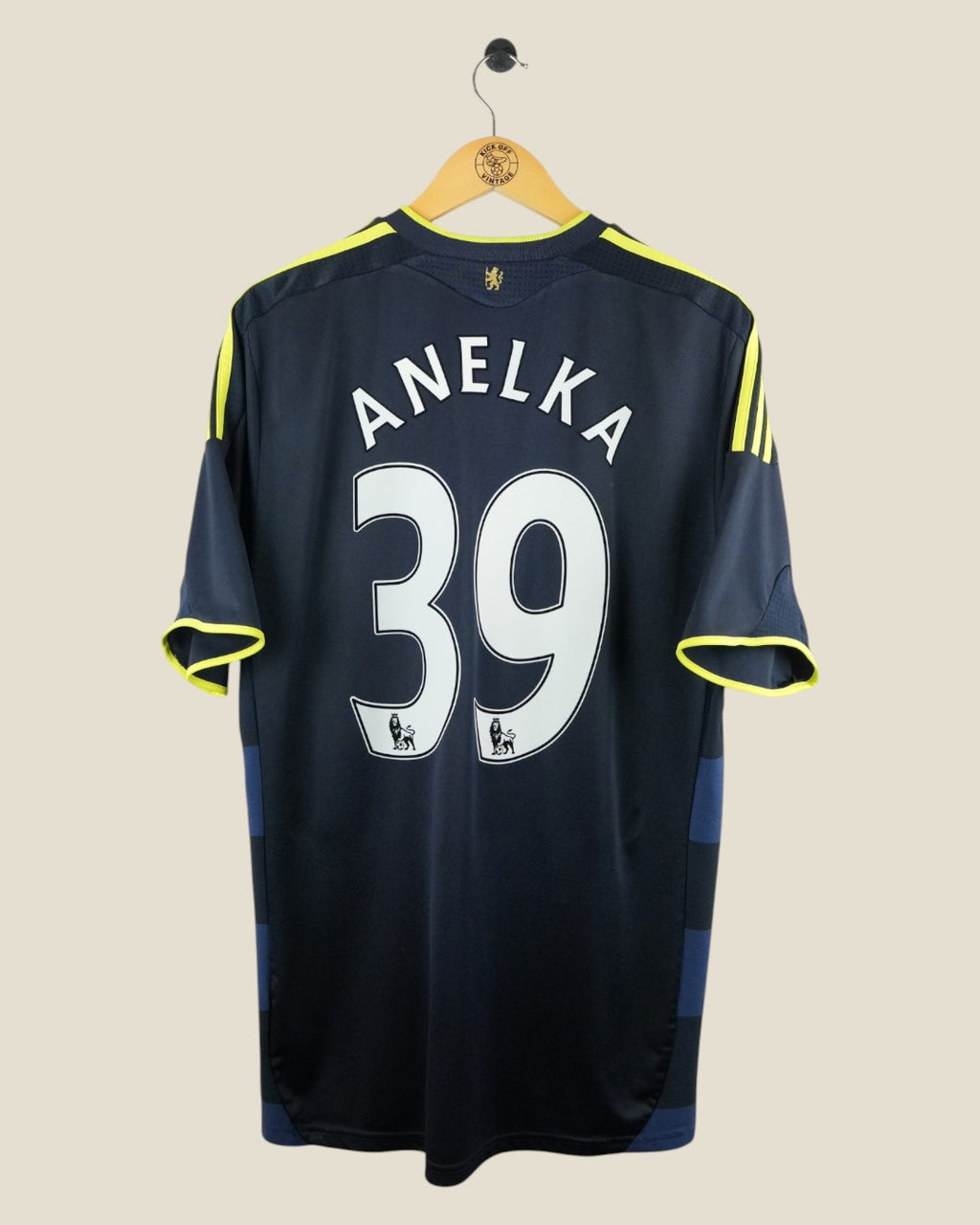 CHELSEA 2009/10 ANELKA AWAY SHIRT (L) ADIDAS