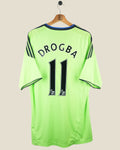 CHELSEA 2010/11 DROGBA AWAY SHIRT (XL) ADIDAS