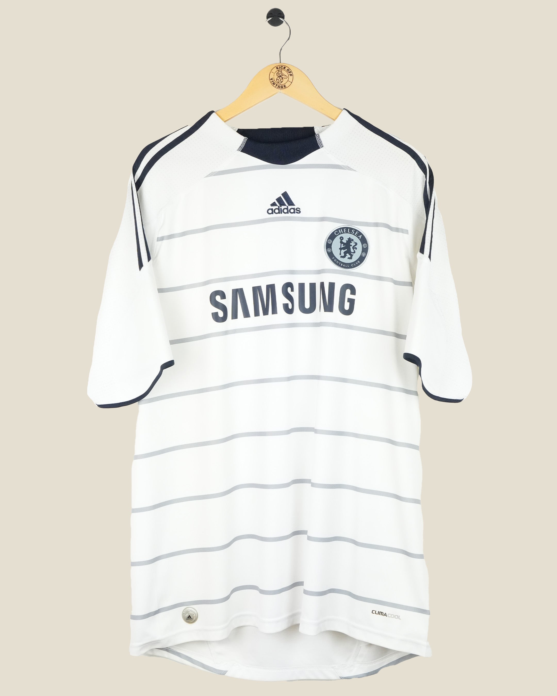 CHELSEA 2009/10 DROGBA THIRD SHIRT (XL) ADIDAS