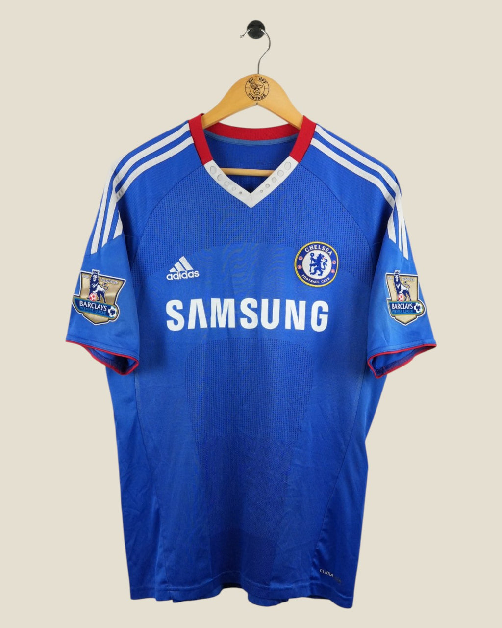 CHELSEA 2010/11 DROGBA HOME SHIRT (L) ADIDAS