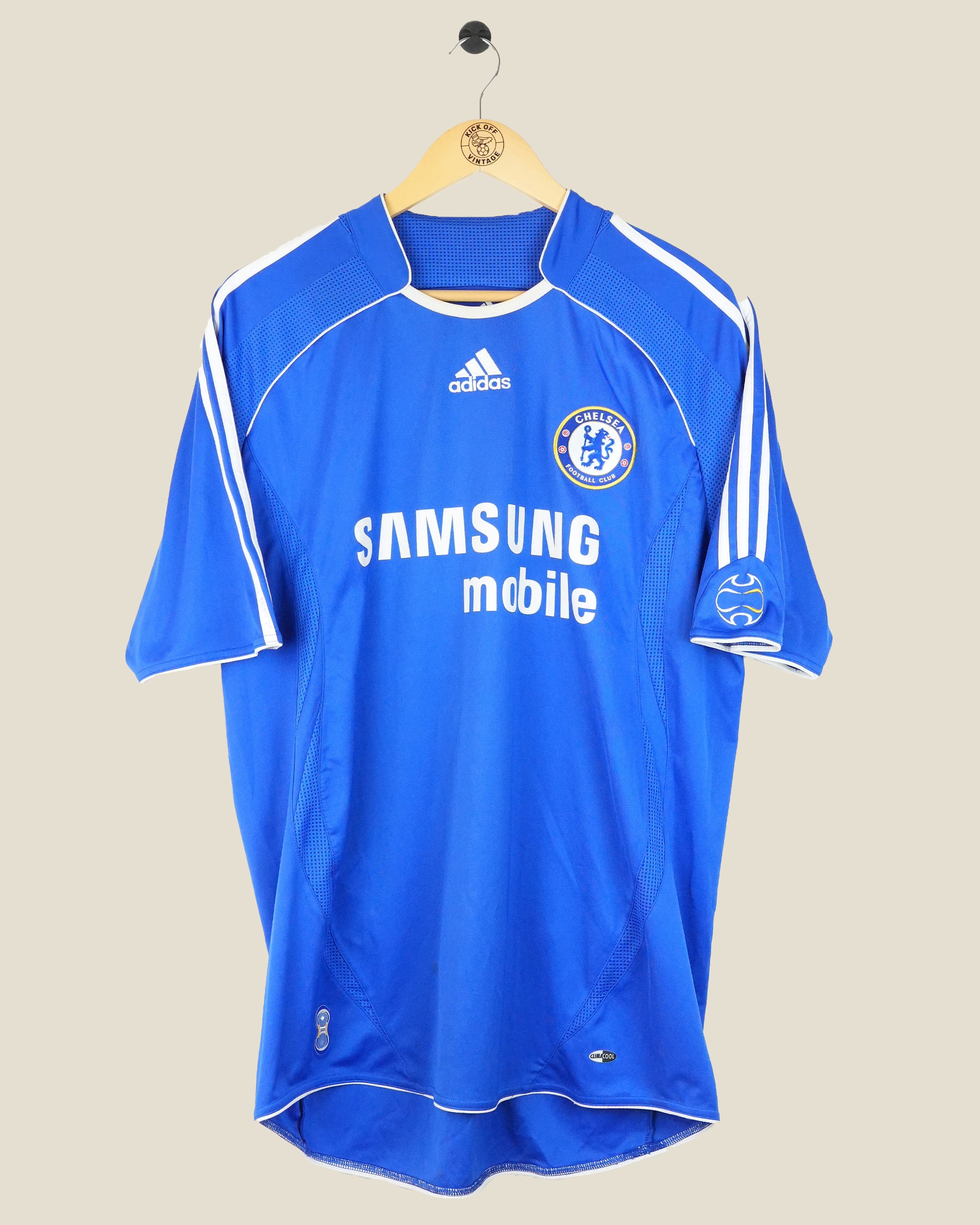 CHELSEA 2006/08 DROGBA HOME SHIRT (L) ADIDAS