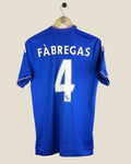 CHELSEA 2015/16 FABREGAS HOME SHIRT (M) ADIDAS