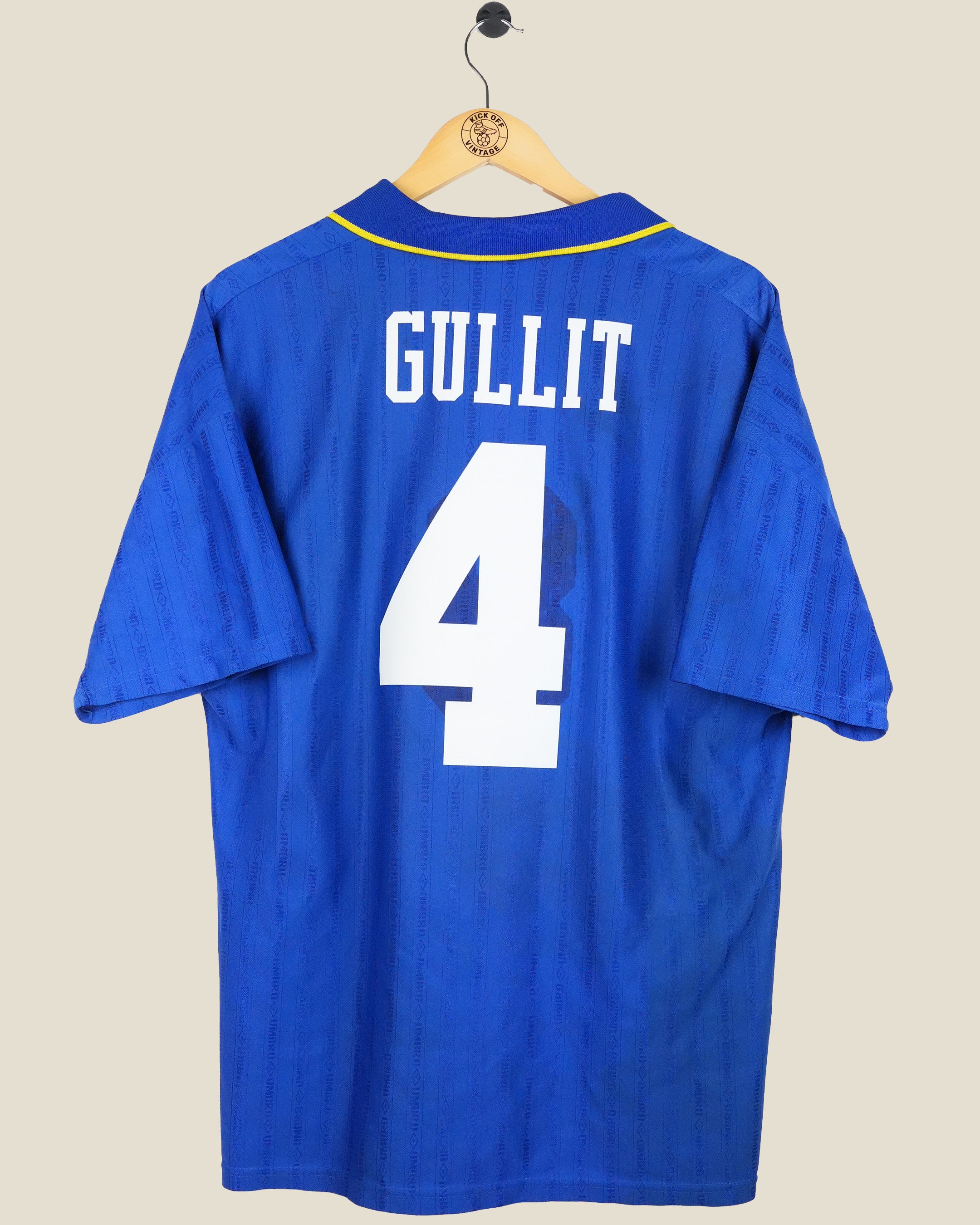 CHELSEA 1996/97 GULLIT HOME SHIRT (XL) UMBRO