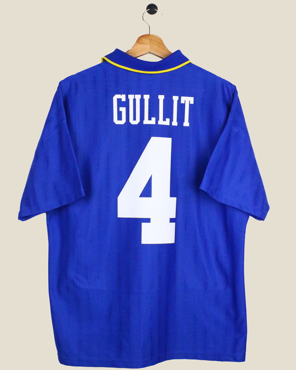 CHELSEA 1995/97 GULLIT #4 HOME (M) UMBRO