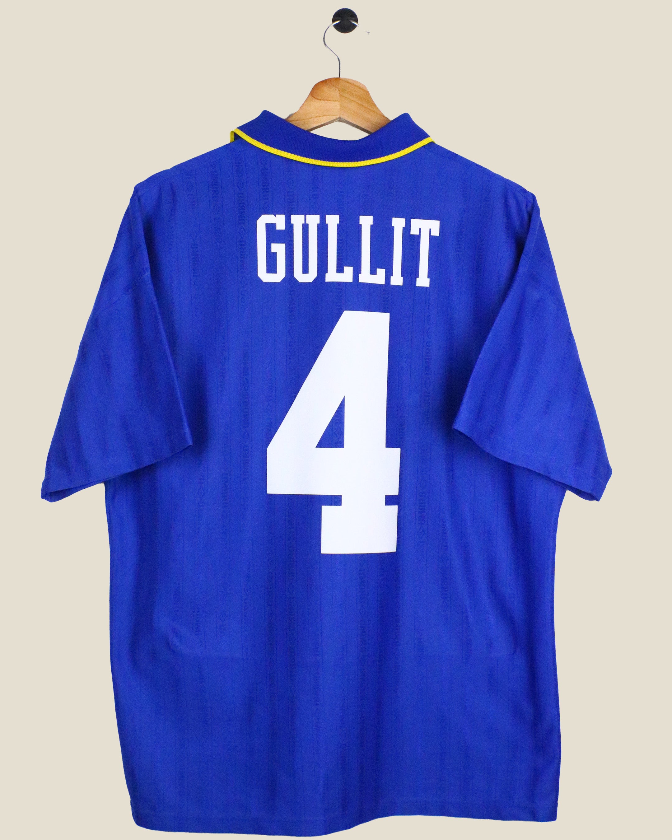 CHELSEA 1995/97 GULLIT #4 HOME (M) UMBRO