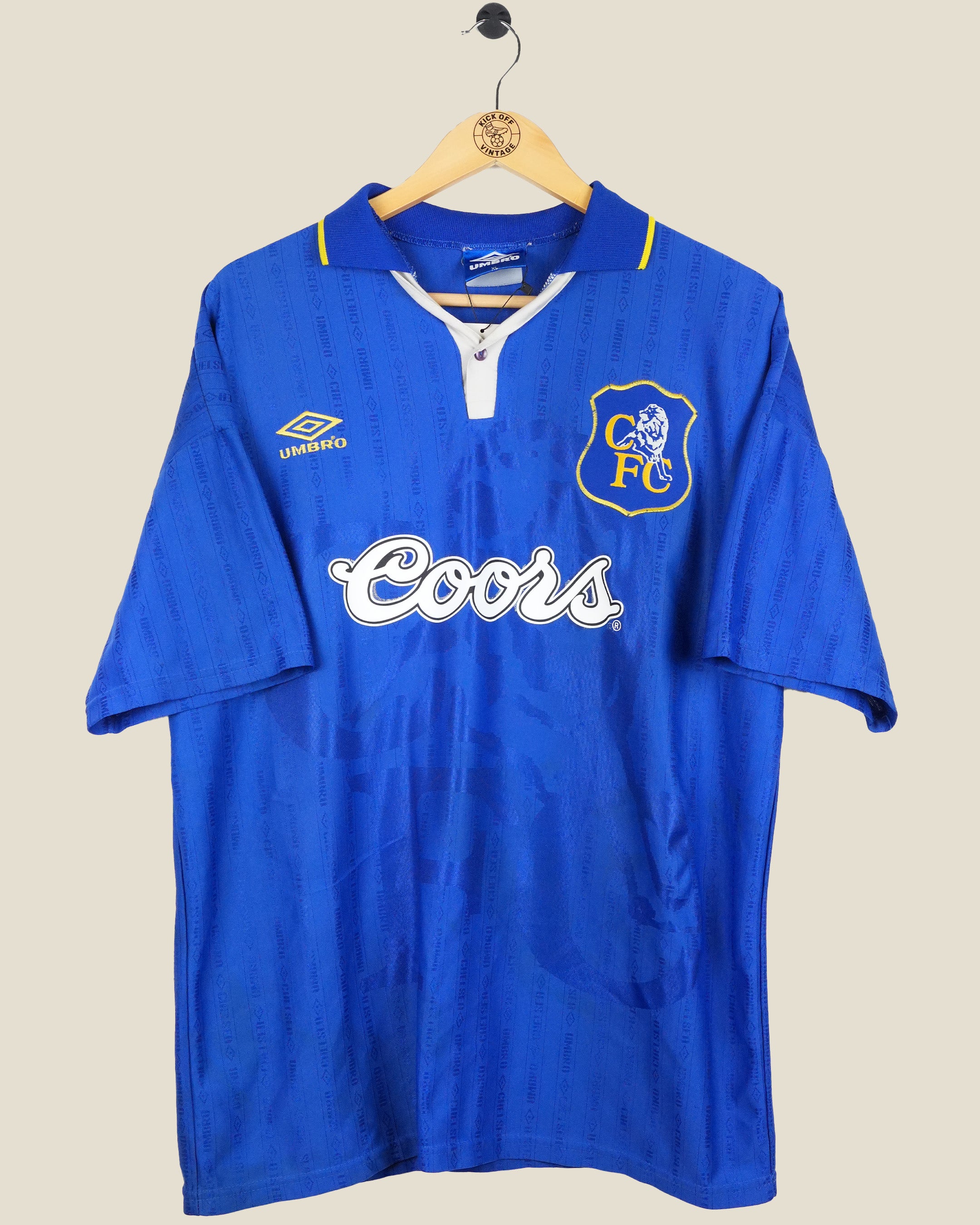 CHELSEA 1996/97 GULLIT HOME SHIRT (XL) UMBRO