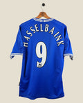 CHELSEA 1999/01 HASSELBAINK HOME SHIRT (L) UMBRO