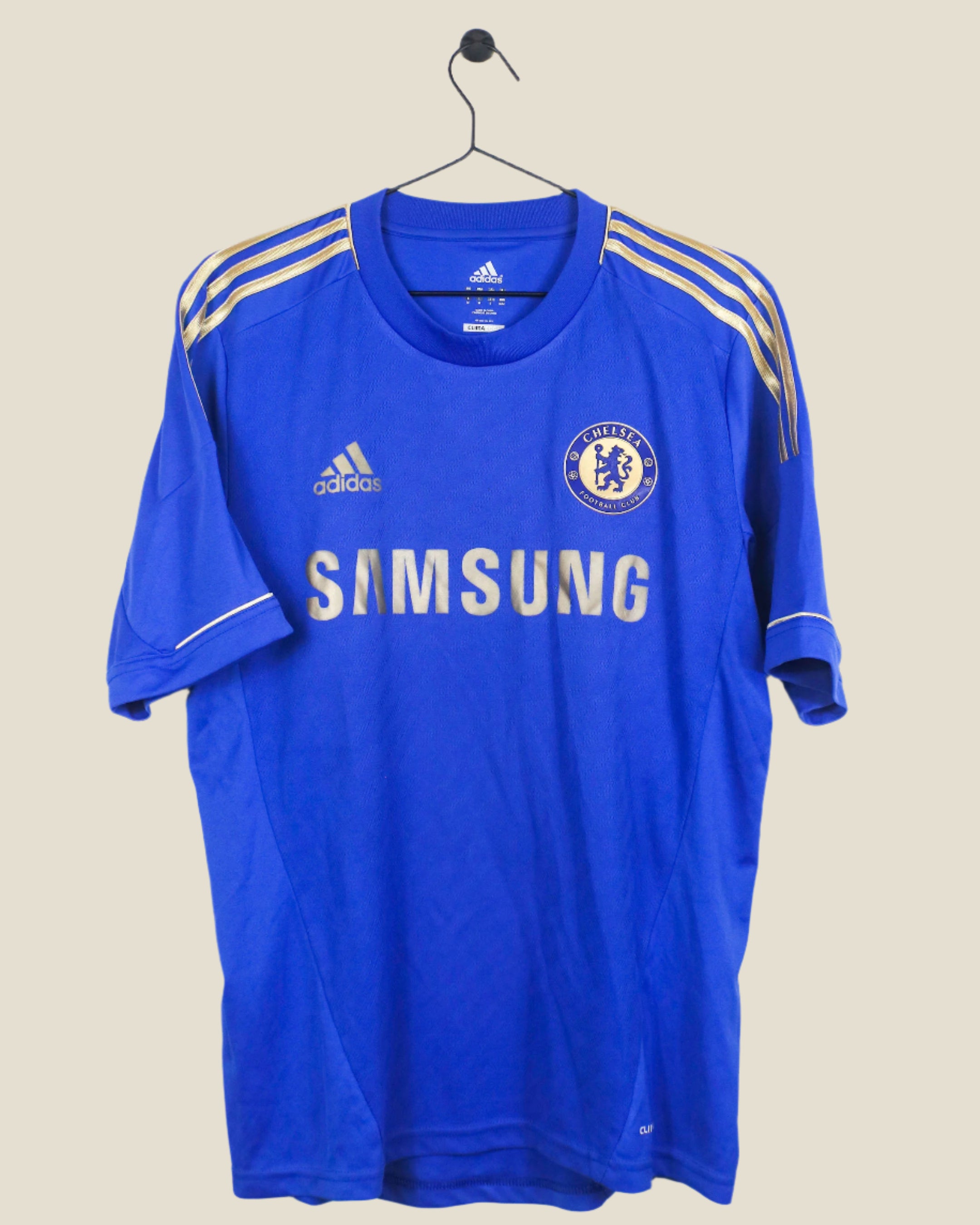 CHELSEA 2012/13 HAZARD #17 HOME SHIRT (M) ADIDAS