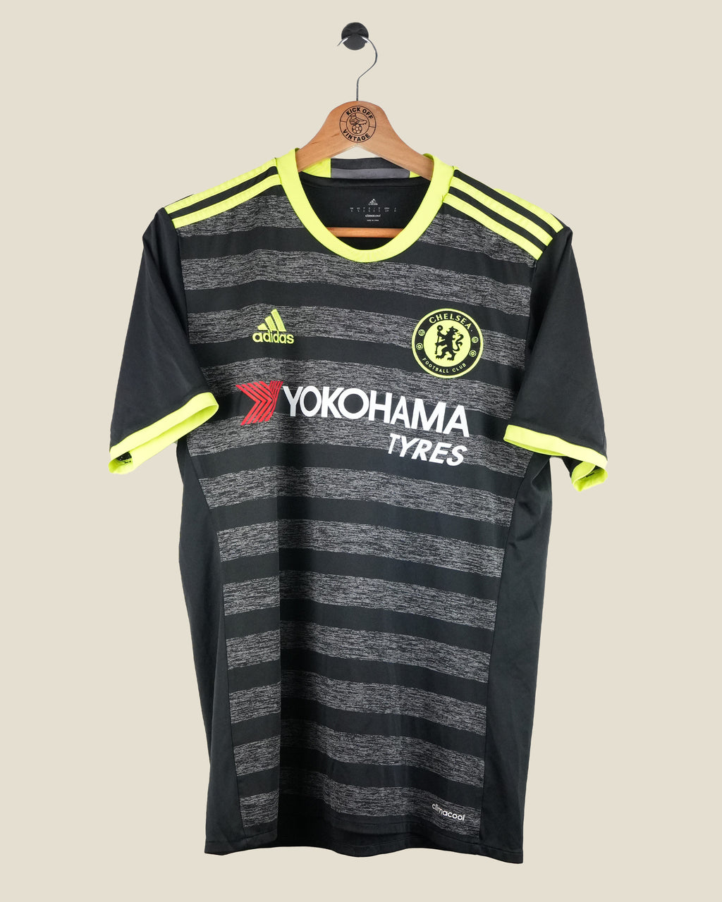 CHELSEA 2016/16 DAVID LUIZ AWAY SHIRT (S) ADIDAS