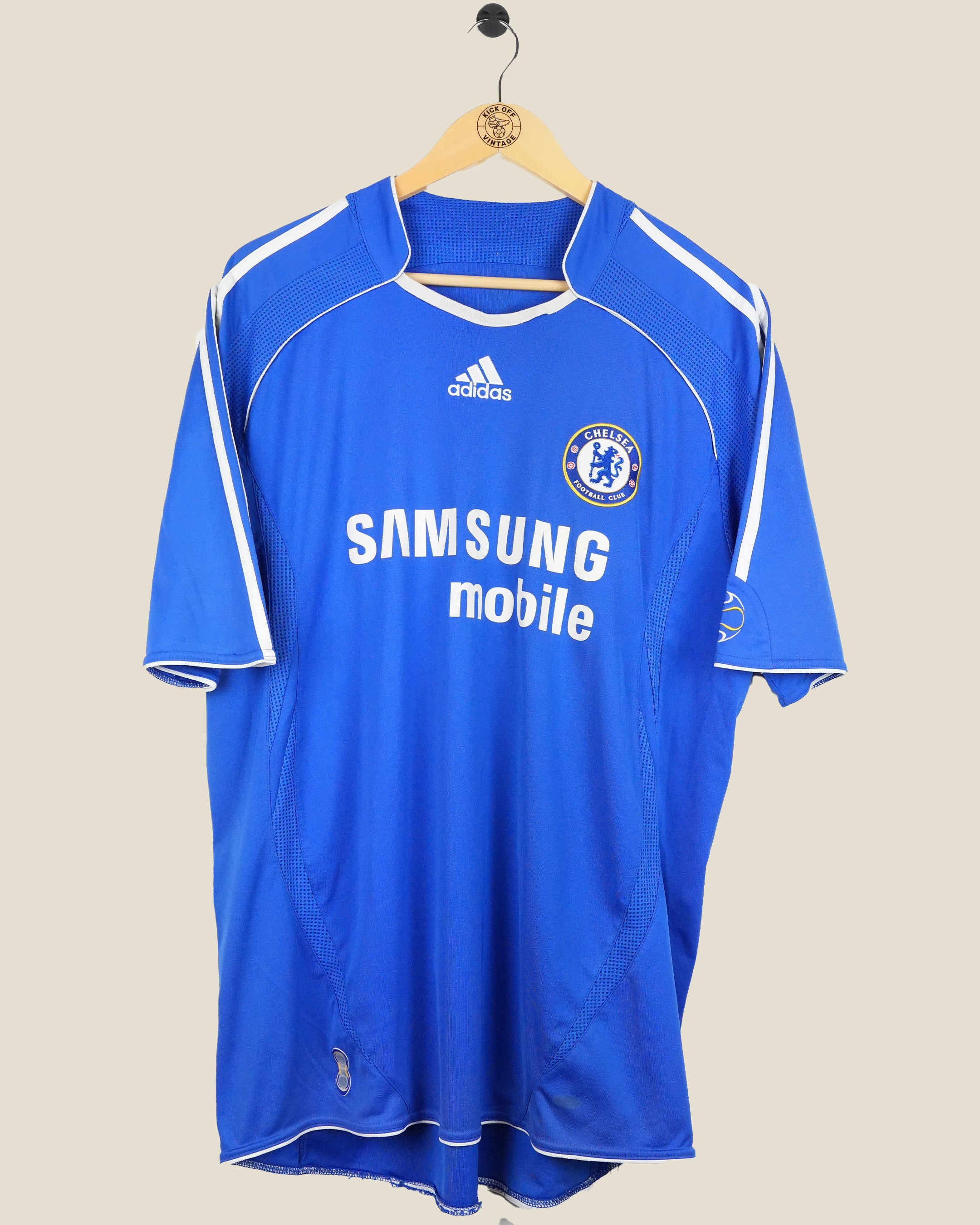 CHELSEA 2006/08 MAKELELE HOME SHIRT (L) ADIDAS