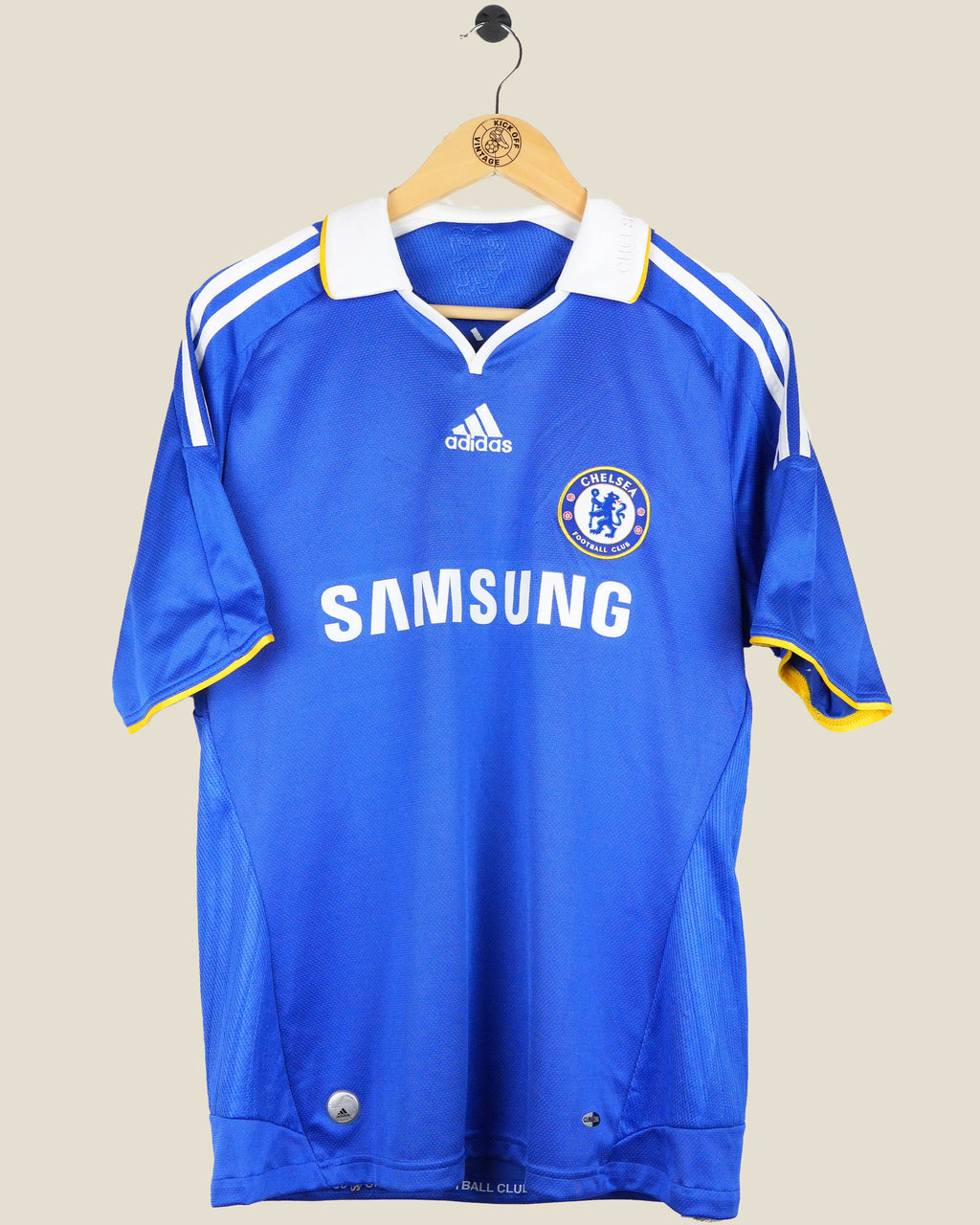 CHELSEA 2008/09 QUARESMA HOME SHIRT (M) ADIDAS