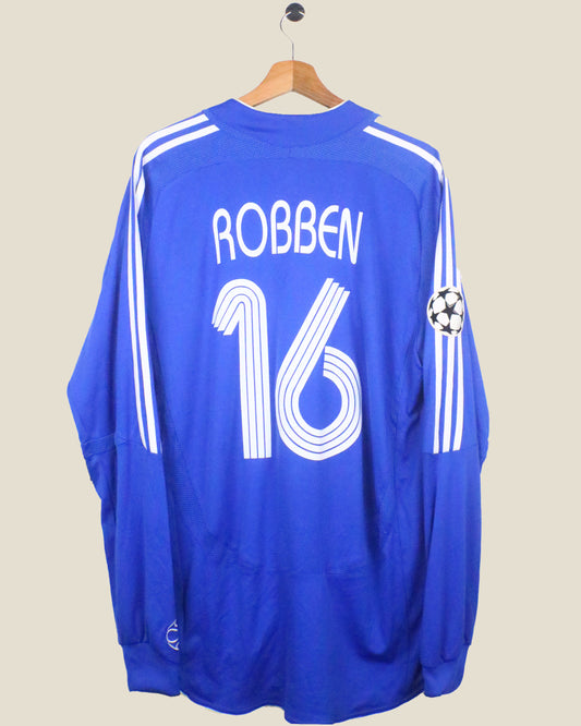CHELSEA 2006/07 ROBBEN #16 HOME L/S (XL) ADIDAS