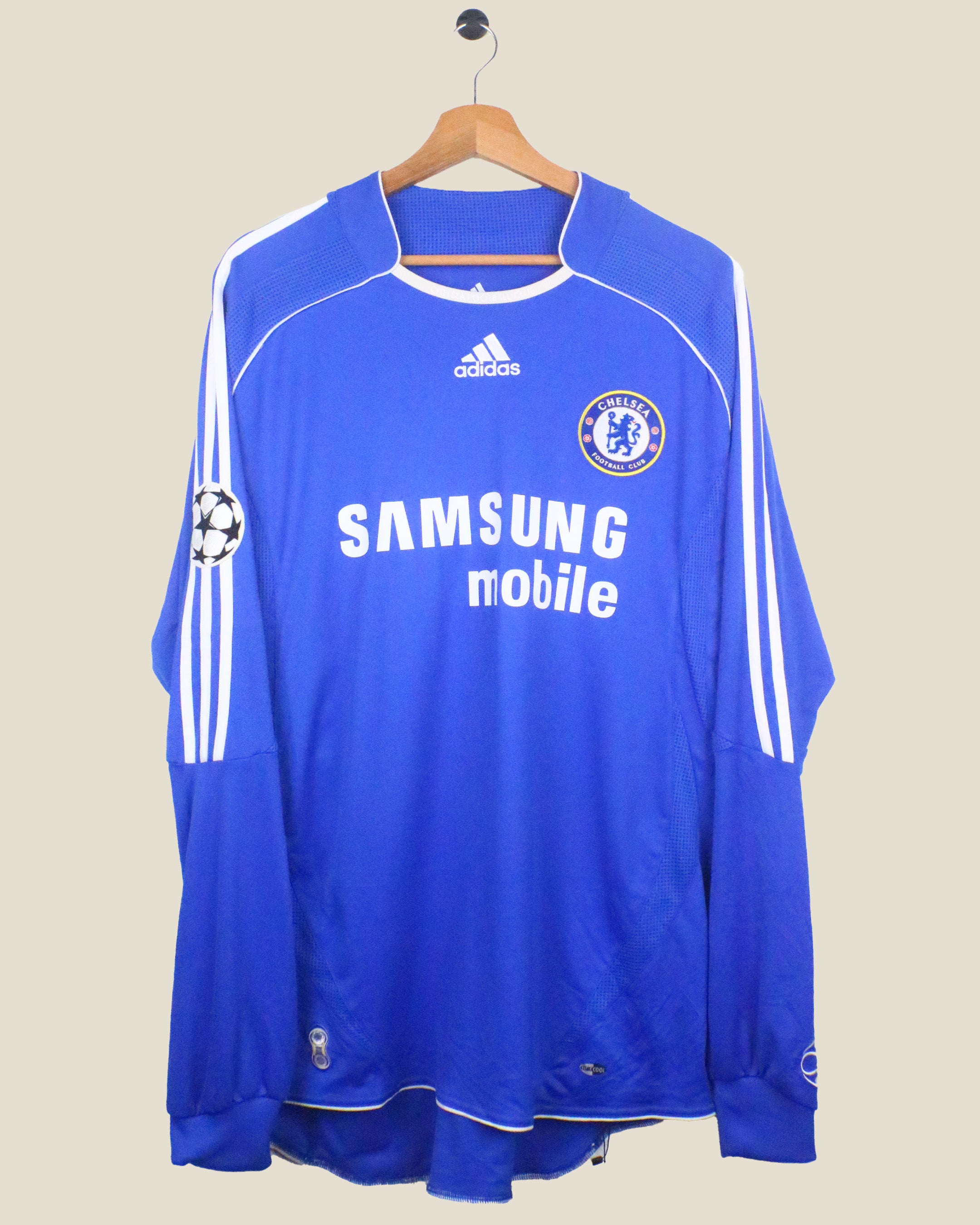 CHELSEA 2006/07 ROBBEN #16 HOME L/S (XL) ADIDAS