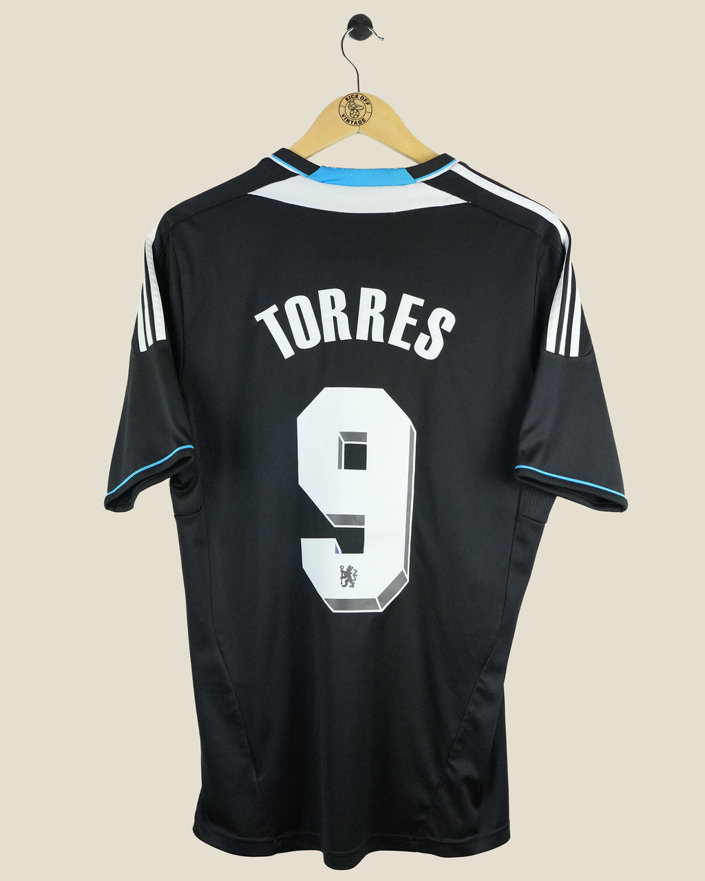 CHELSEA 2011/12 TORRES AWAY SHIRT (M) ADIDAS