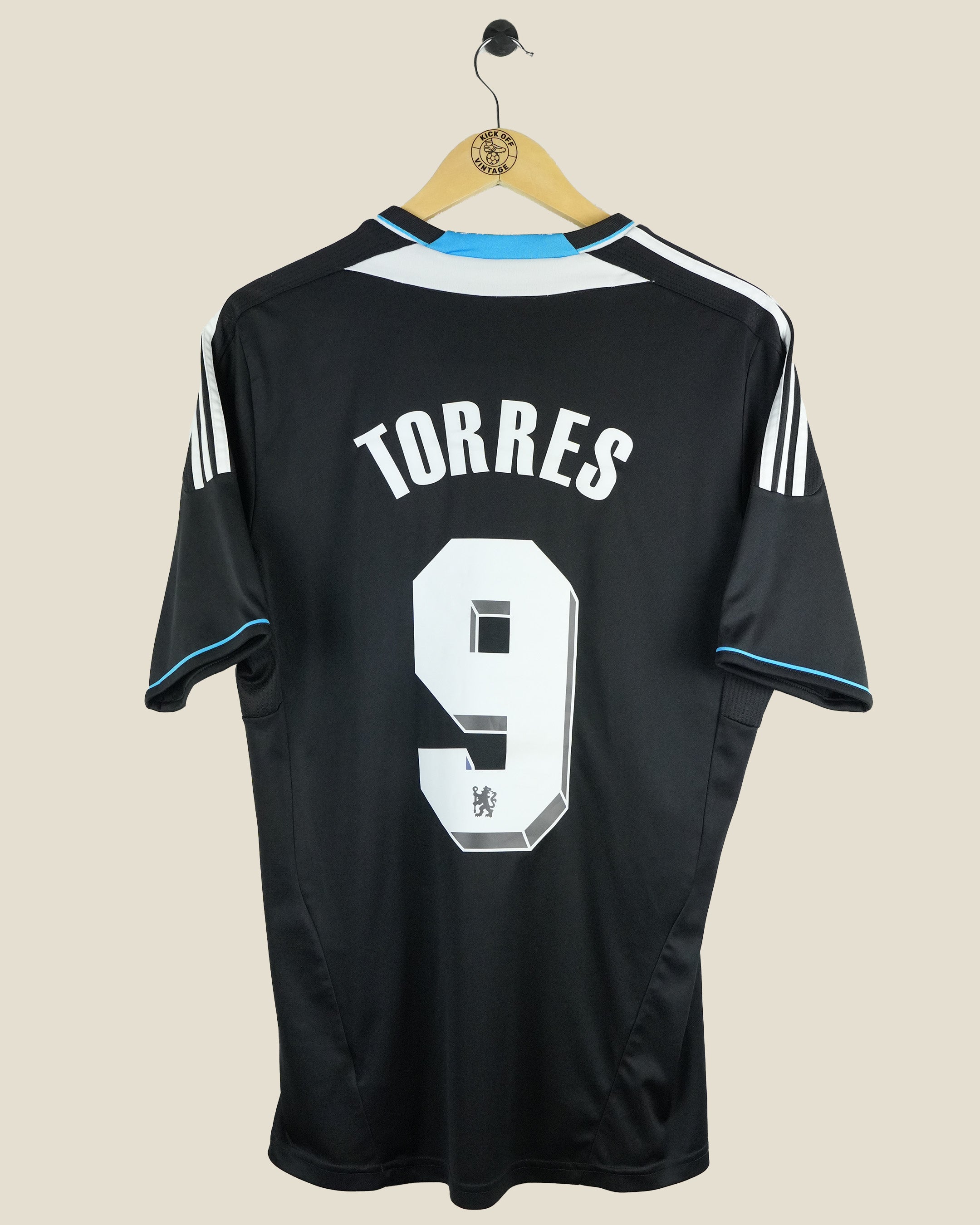 CHELSEA 2011/12 TORRES AWAY SHIRT (M) ADIDAS