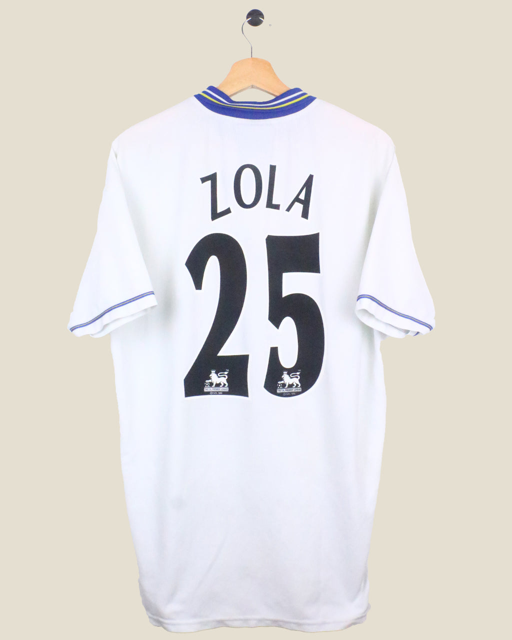CHELSEA 1997/99 ZOLA #25 AWAY (XL) UMBRO