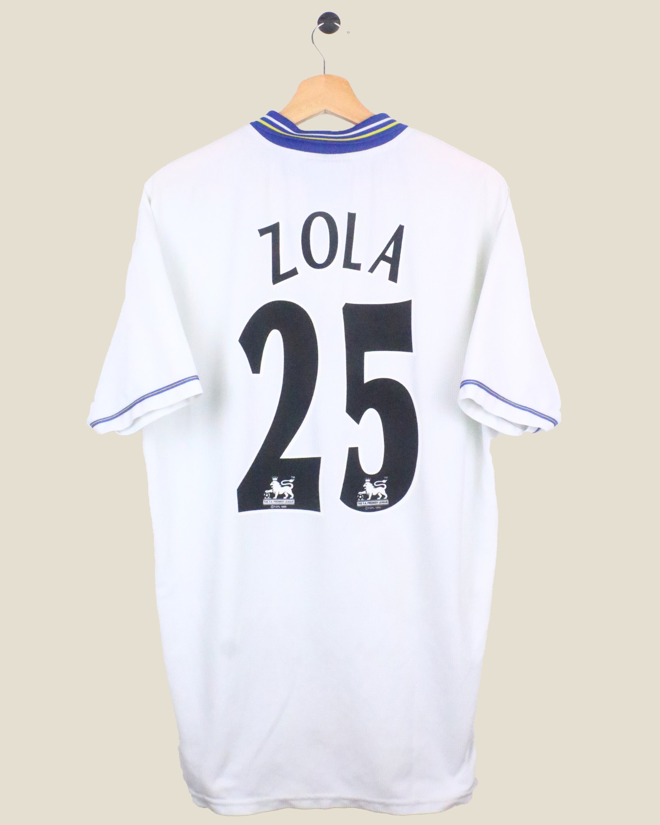 CHELSEA 1997/99 ZOLA #25 AWAY (XL) UMBRO